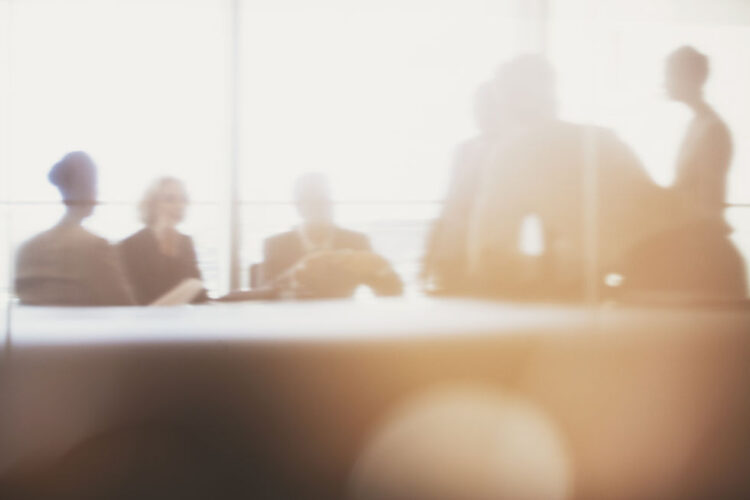 businessman having a meeting