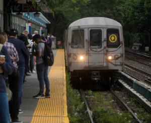 Passenger accident on subway platform