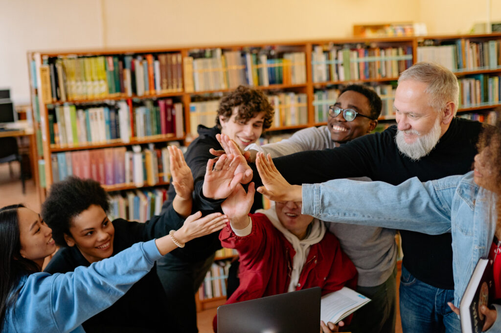 Team high five