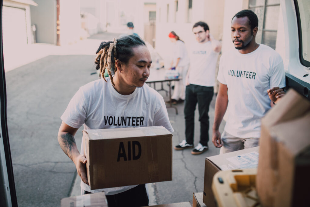Aid distribution